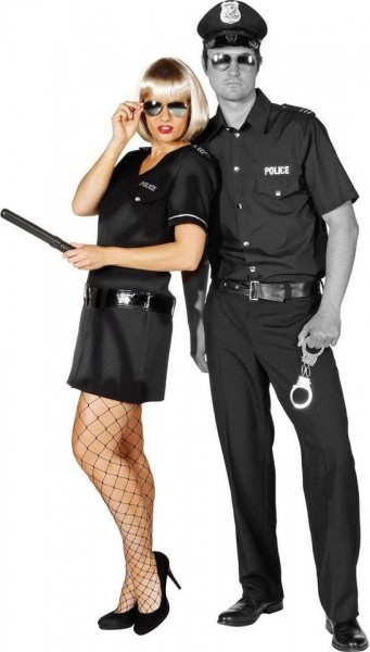 Police Girl schwarz