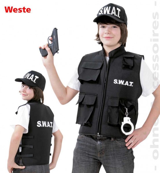 SWAT Weste, mit Aufdruck