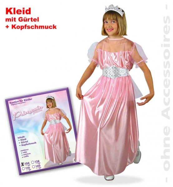 Kostüm Prinzessin - im Polybeutel verpackt